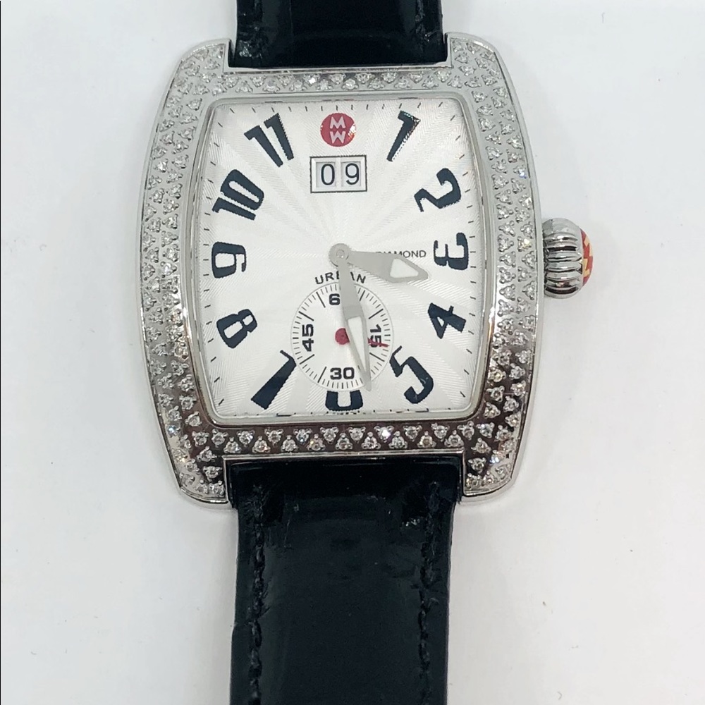 Michele urban diamond watch